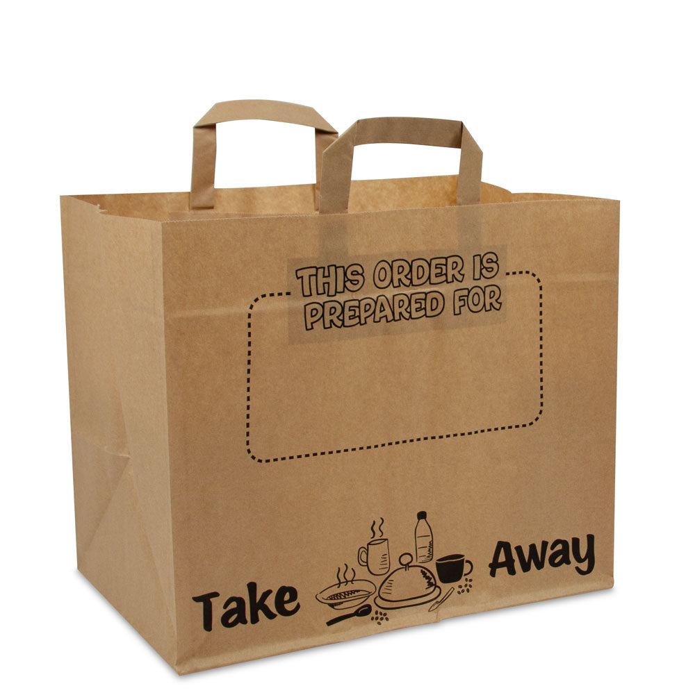 Papieren take away tassen - Prepared for