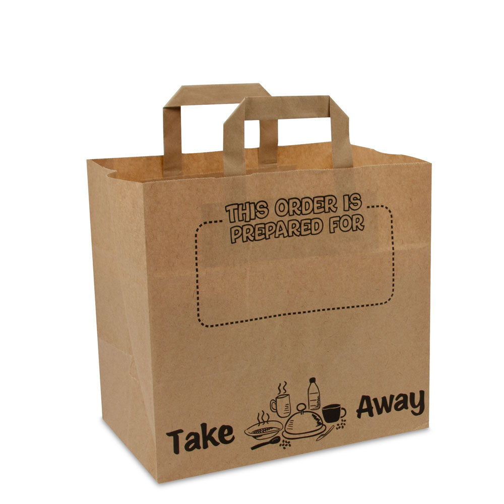 Papieren take away tassen - Prepared for